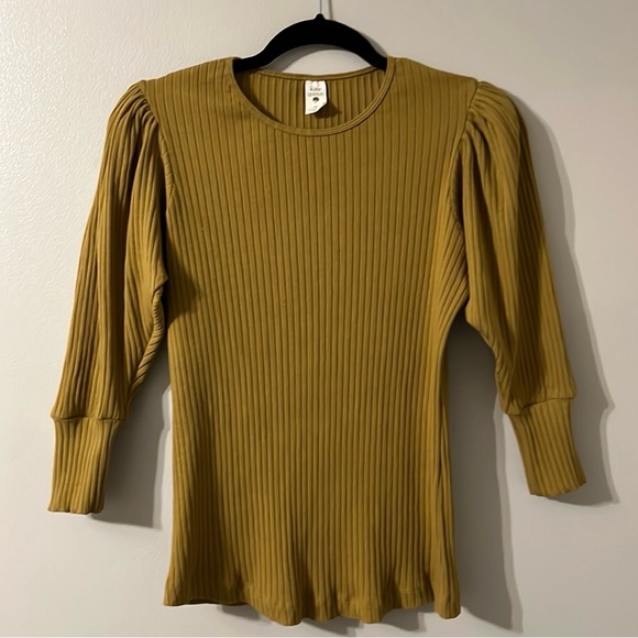 NWOT Kate Quinn Puff Sleeve Top M - Picture 2 of 7